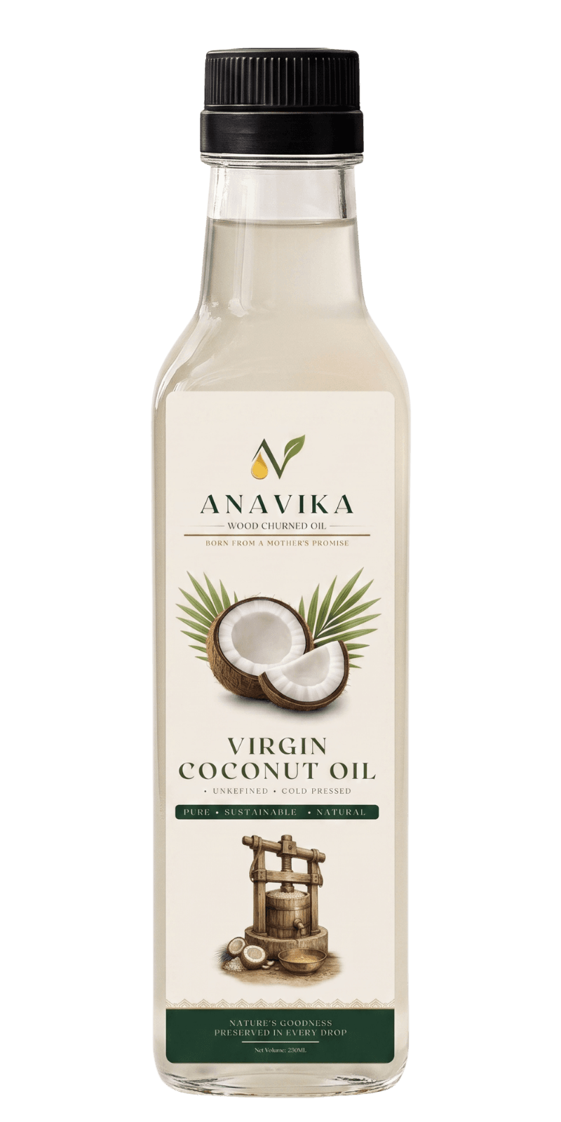 Anavika Virgin Coconut Oil Oil